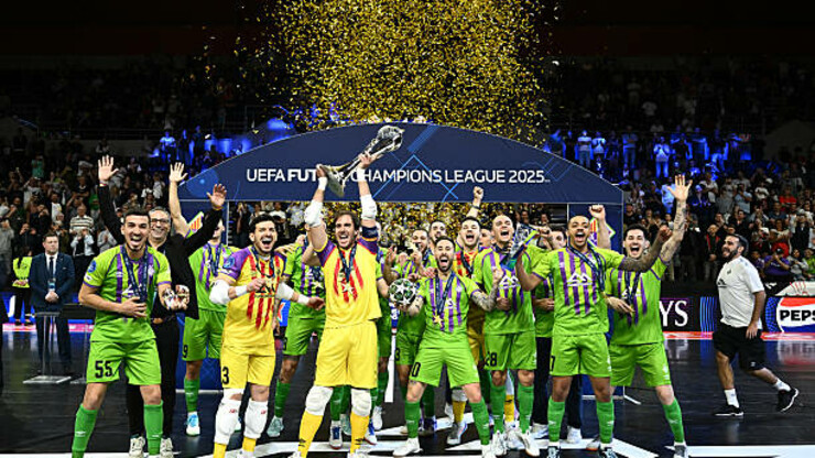 Золотая Пальма. Определен победитель Лиги чемпионов по футзалу