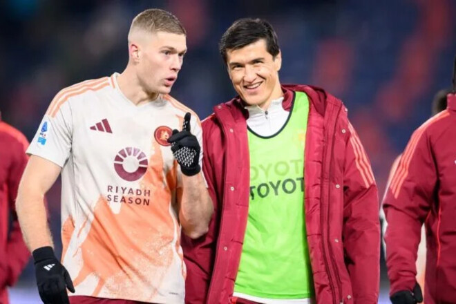 Довбик рассказал все, что думает о своем конкуренте Эльдоре Шомуродове