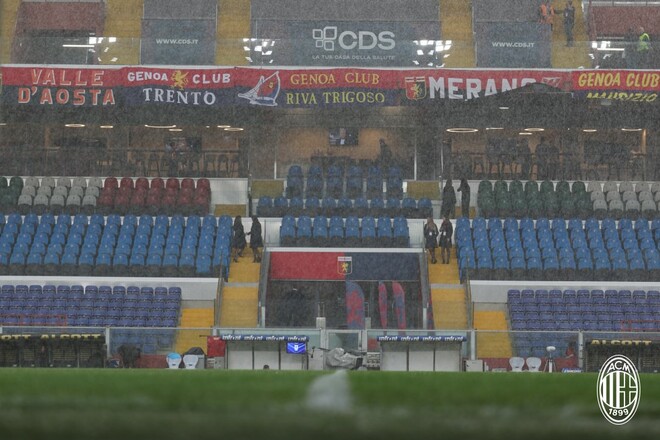 Без Маліновського. Під дощем: названо стартові склади Дженоа та Мілана