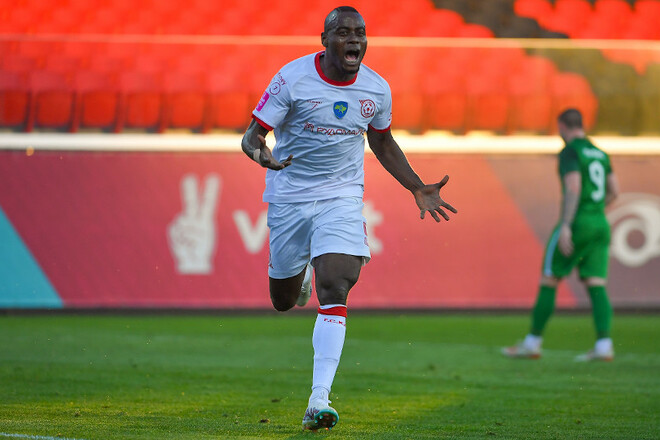 ВИДЕО. Устроили разгром. Кривбасс забил третий мяч в ворота Левого Берега