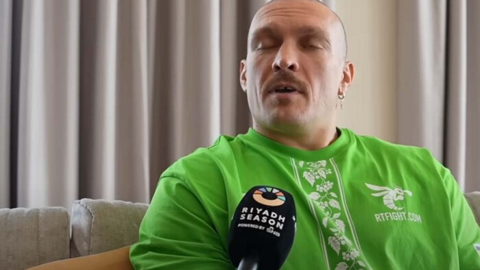 ВИДЕО. Усик рассказал, когда в последний раз сильно напивался. Топ-история