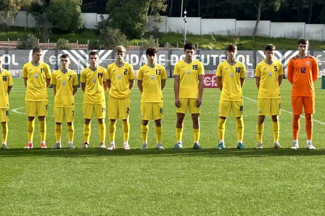 Сборная Украины U-15 разгромила сборную Турции