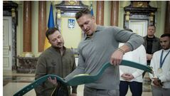 VIDEO. Zelensky – Usyku: When you beat Fury, it's not much...