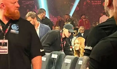 ФОТО. Мудрик прибыл на арену, где Усик проведет реванш против Фьюри