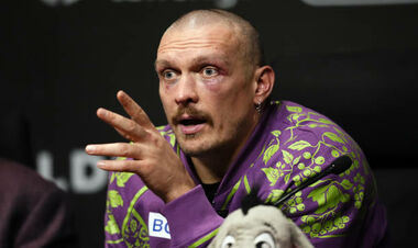 ФОТО. Талісман на місці. Як виглядає Усик після перемоги над Ф'юрі