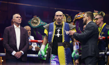 ВІДЕО. Як Усик залишив арену в Ер-Ріяді після перемоги над Ф'юрі