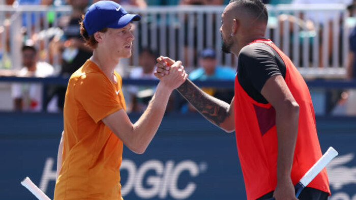 КИРЬОС – о фотографии с Синнером, сгенерированной ИИ: «Я и Гринч»