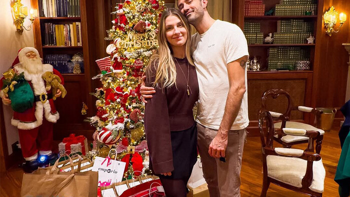 ФОТО. Украинская спортсменка отметила Рождество в объятьях итальянца