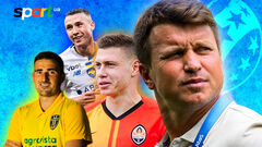 The symbolic national team of the autumn part of the UPL season. Sport.ua version