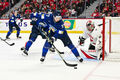 Youth Hockey Championship. The match between Canada and Finland, 5 Czech goals