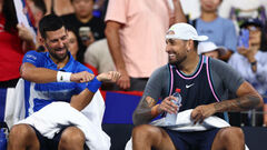 VIDEO. How Djokovic and Kyrgios put on a performance together in Australia