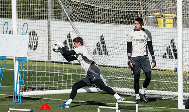 Luna to get ready. Courtois made a decision about his future in Real