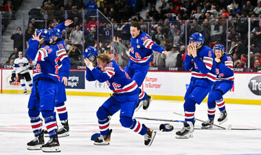 Big comeback and overtime. The USA national team won the Youth Ice Hockey Championship