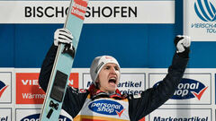 Tour of four springboards. Chofenig became the winner of the competition