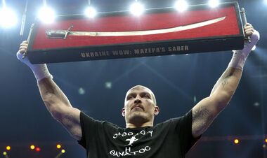 The fate of Mazepa's saber, which Usyk showed after the fight with Fury, became known