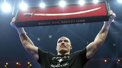 The fate of Mazepa's saber, which Usyk showed after the fight with Fury, became known