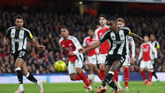 Gunners without ammunition. Arsenal at home lost to Newcastle in the League Cup