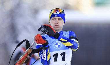 A step away from the podium. Pydruchny finished fourth in the World Cup sprint