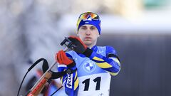 A step away from the podium. Pridruchny finished fourth in the World Cup sprint