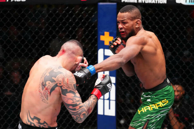 UFC Fight Night 249. Понциниббио одержал досрочную победу над Харрисом