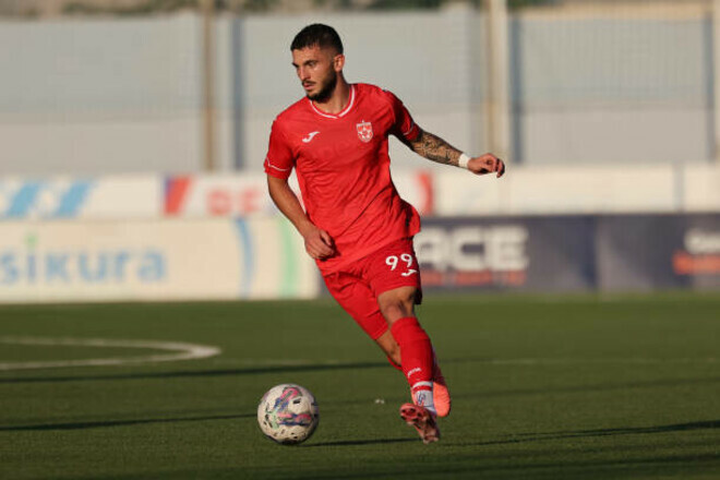 Албанский новичок провел первую тренировку в составе Колоса