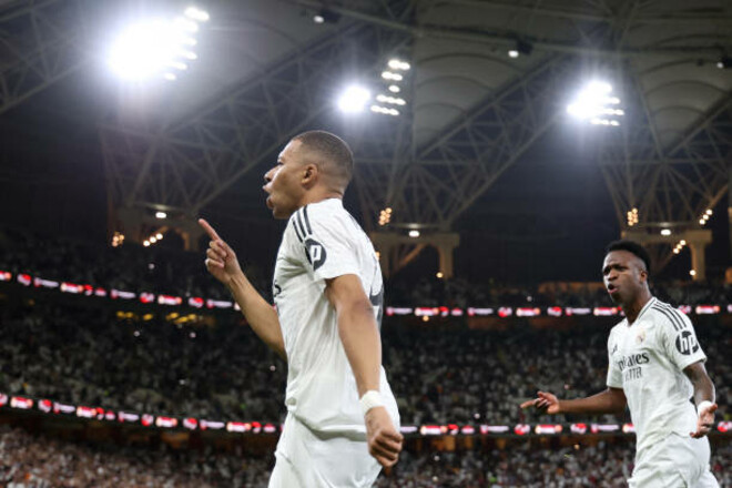 ВИДЕО. Мбаппе забил быстрый гол за Реал в матче против Барселоны