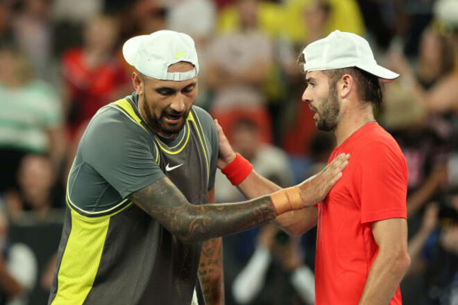 Ожиданий не оправдал. Кирьос вылетел из Aus Open, проиграв 92-й ракетке