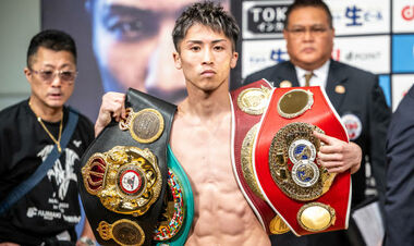 A fight for four titles. Inoue learned the opponent two weeks before the fight