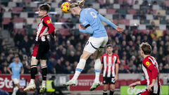 Brentford made a comeback against Man City. Yarmolyuk was substituted