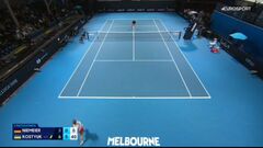 VIDEO. Spectacular execution of a candle by Marta Kostyuk on matchball