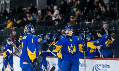 The national team of Ukraine won the U-20 hockey championship and moved up in class