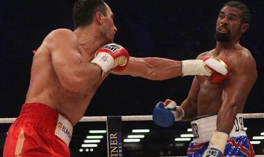 David Haye named a boxer who had a much stronger punch than Klitschko