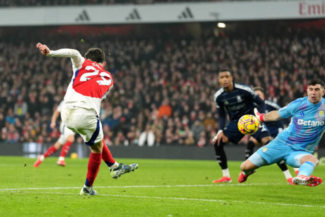 Ключевая статистика матча АПЛ 2024/25: Астон Вилла – Арсенал