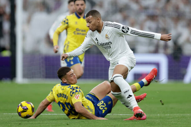 Ключова статистика матчу Ла Ліги 2024/25: Реал Мадрид – Лас-Пальмас