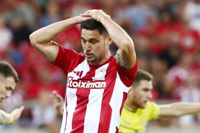 Олімпіакос оформив мінімальну перемогу в лізі. Яремчук зіграв пару хвилин