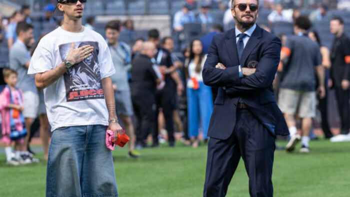 ФОТО. Девід Бекхем потролив сина з приводу матчу Арсенал - МЮ