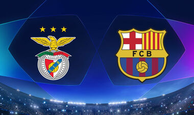 Бенфика – Барселона. Трубин – в основе. Смотреть онлайн. LIVE трансляция