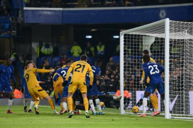 Вовки зрівняли рахунок. Помилка воротаря: Челсі пропустив гол у роздягальню
