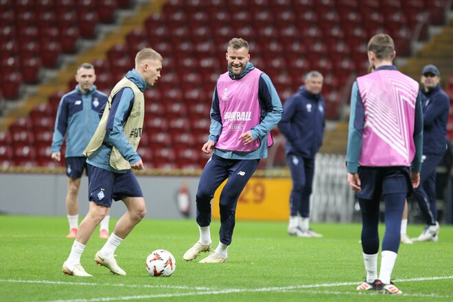 ВІДЕО. Передматчеве тренування Динамо перед грою Ліги Європи у Стамбулі