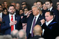 Inauguration at the Capitol. Trump became the president of the USA for the second time