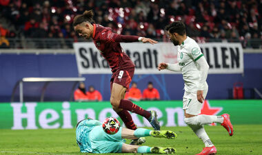 Diekeres' goal did not save him from defeat. RB Leipzig beat Sporting in the Champions League