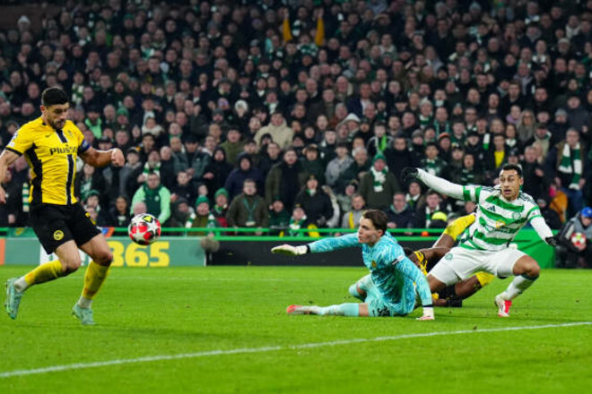 Червона картка не завадила перемогти. Селтік мінімально обіграв Янг Бойз