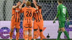 No chance. UEFA issued a verdict based on the results of Shakhtar's match in the Champions League