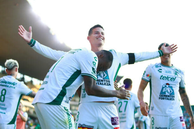 ВІДЕО. З почином. Хамес Родрігес забив дебютний гол за Леон