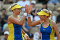 For the first time in 6 months, the sisters were played in one pair and were able to win 