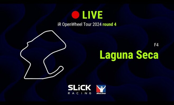 Open Wheel Tour. R4 Laguna Seca. Смотреть онлайн. LIVE трансляция