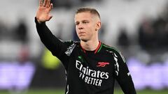 Substitute, for a snapshole of Arsenal Zinchenko. This is not € 20 million 