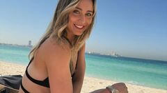 Photo. Aus Open 2025 semi-finalist shared shots in bikini with Dubai 