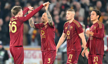 In the last wagon. Roma with Dovbik has overcome Eintracht 