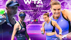 Diana Yastremska - Maria Sakkari. Forecast and announcement for the WTA 500 match in Linoza 